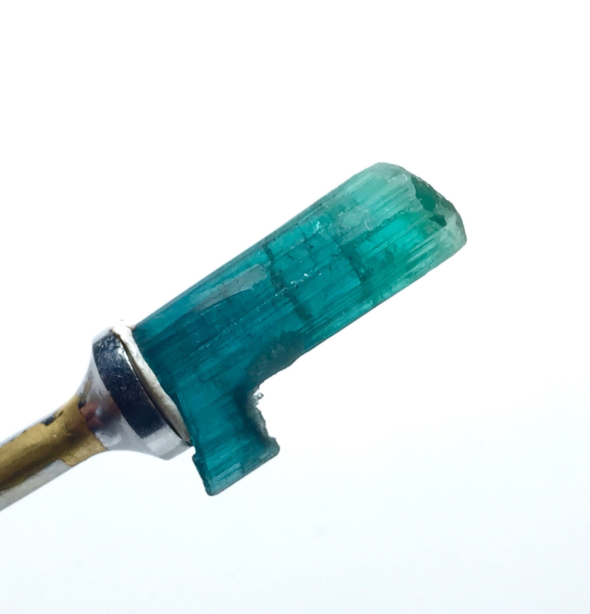 Neon Blue Tourmaline Crystal