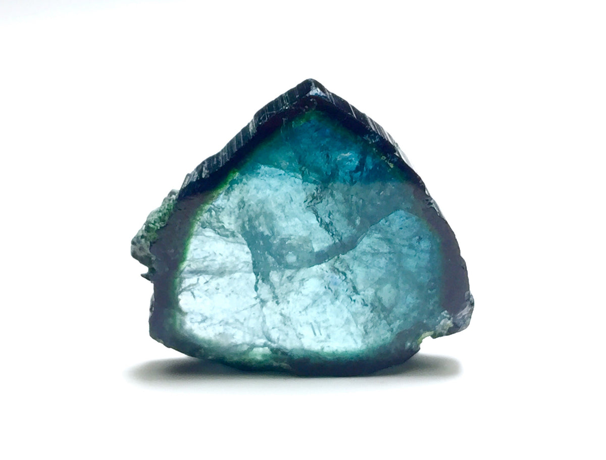 Blue Tourmaline Slice