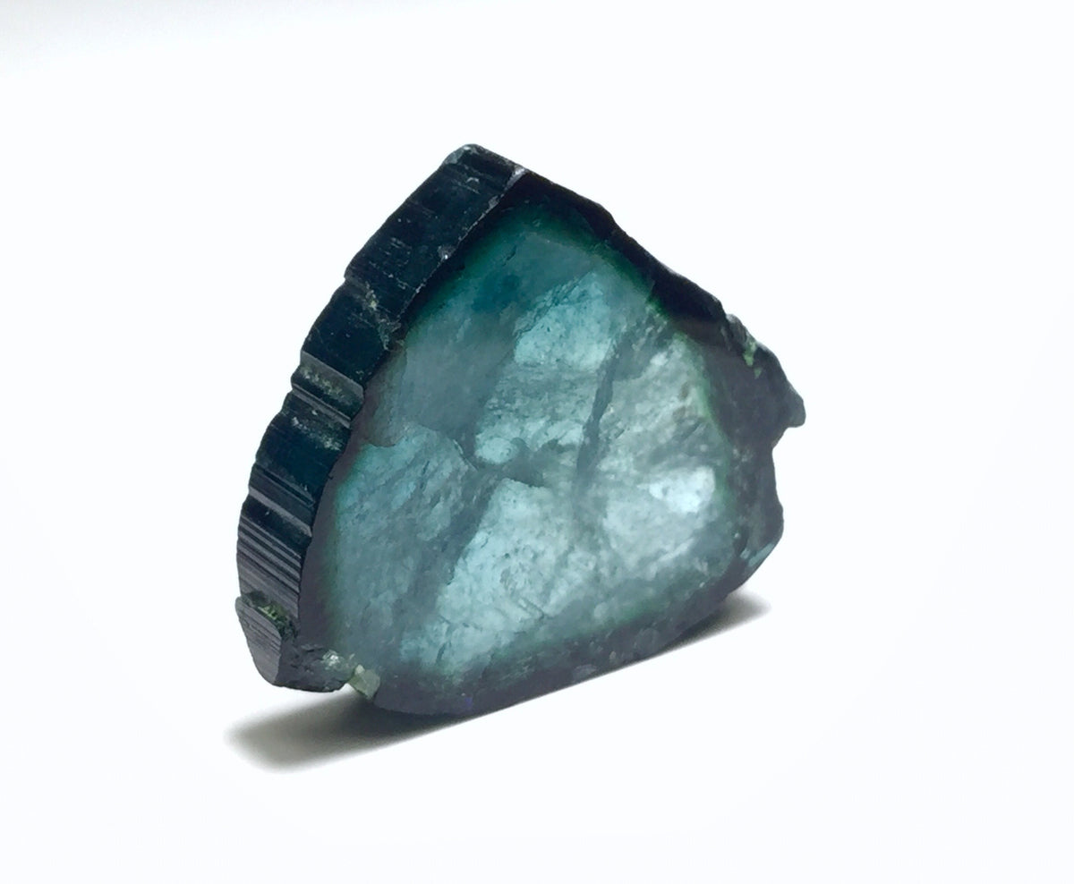 Blue Tourmaline Slice