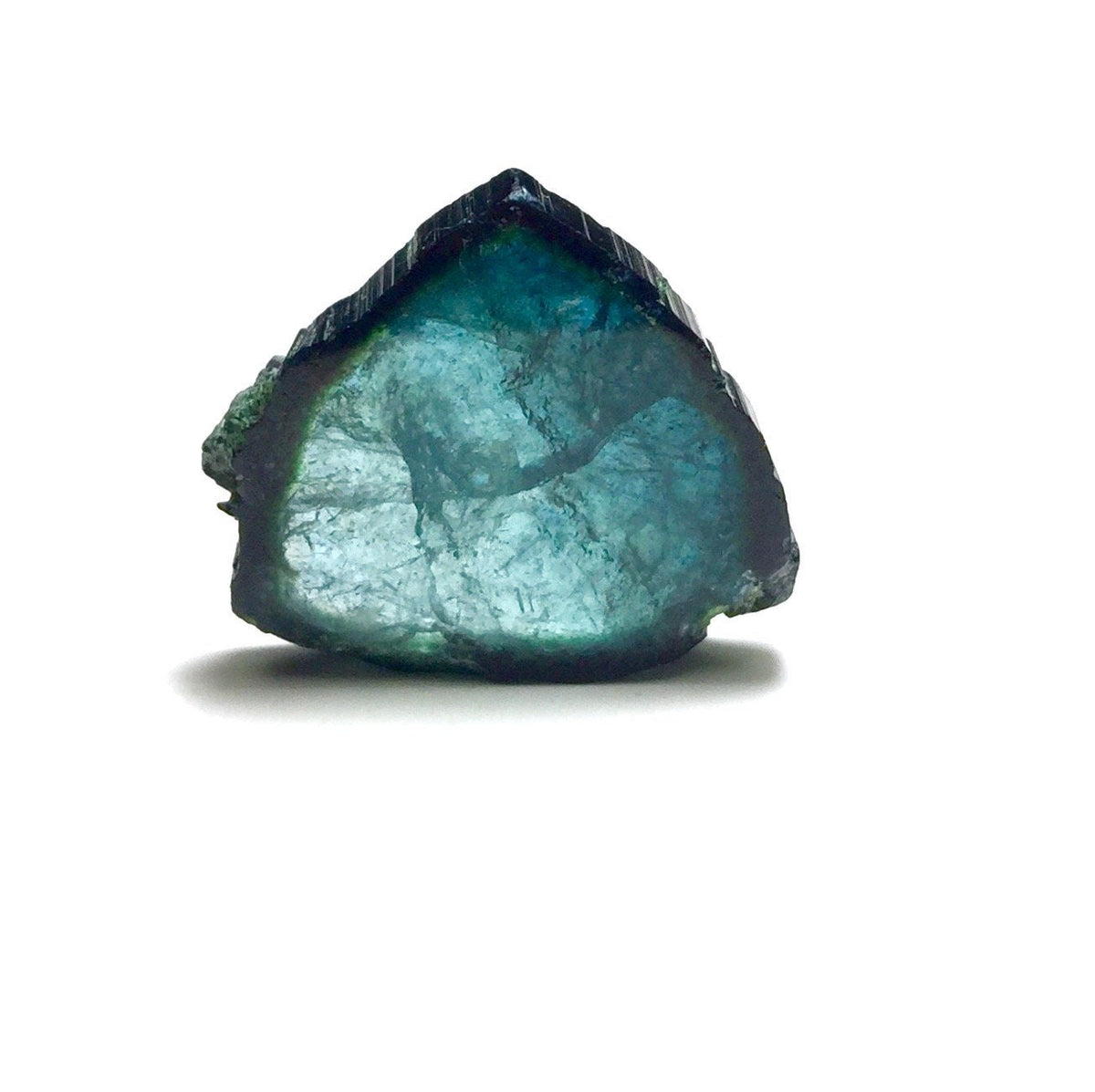 Blue Tourmaline Slice
