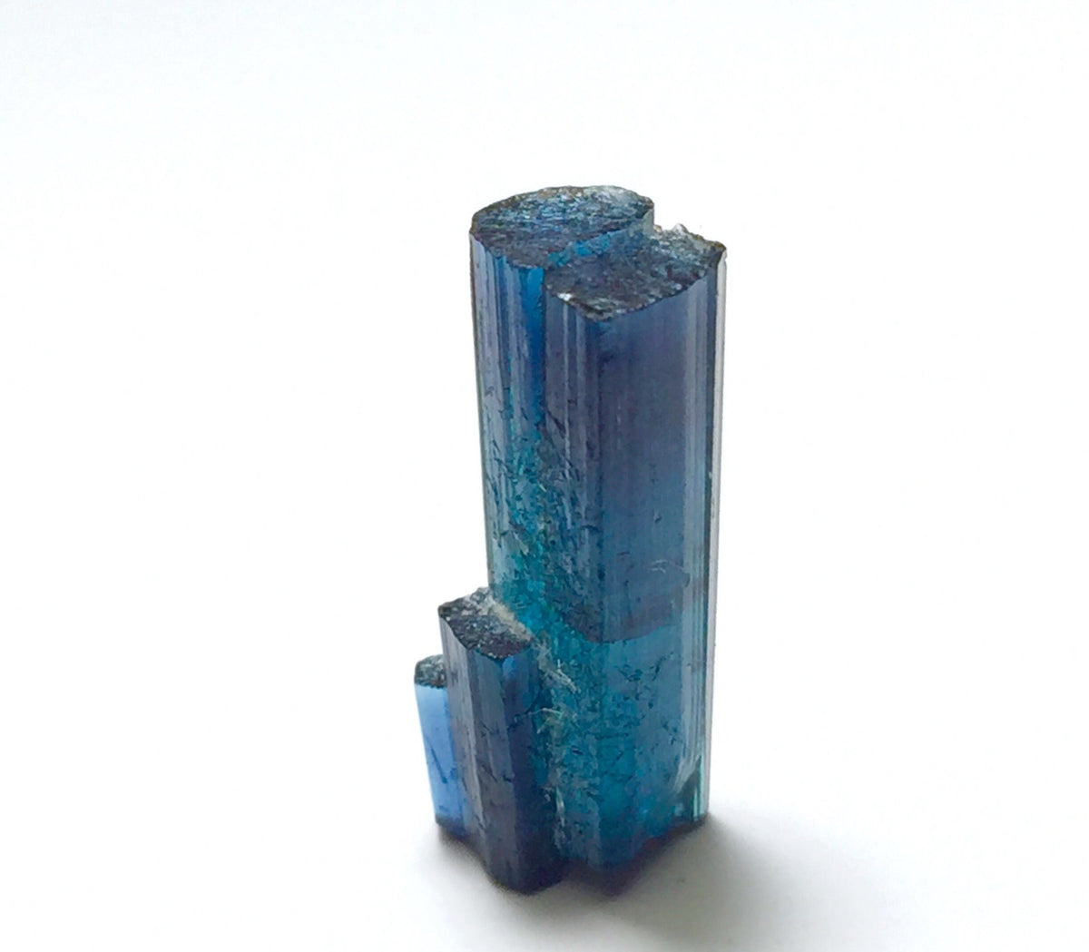 Indicolite Tourmaline Crystal Cluster - Afghanistan Gemstone