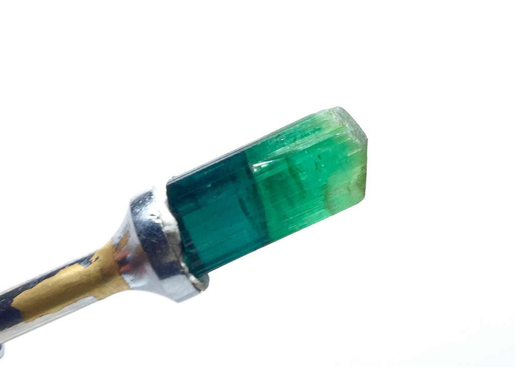 Bi Color Tourmaline Crystal