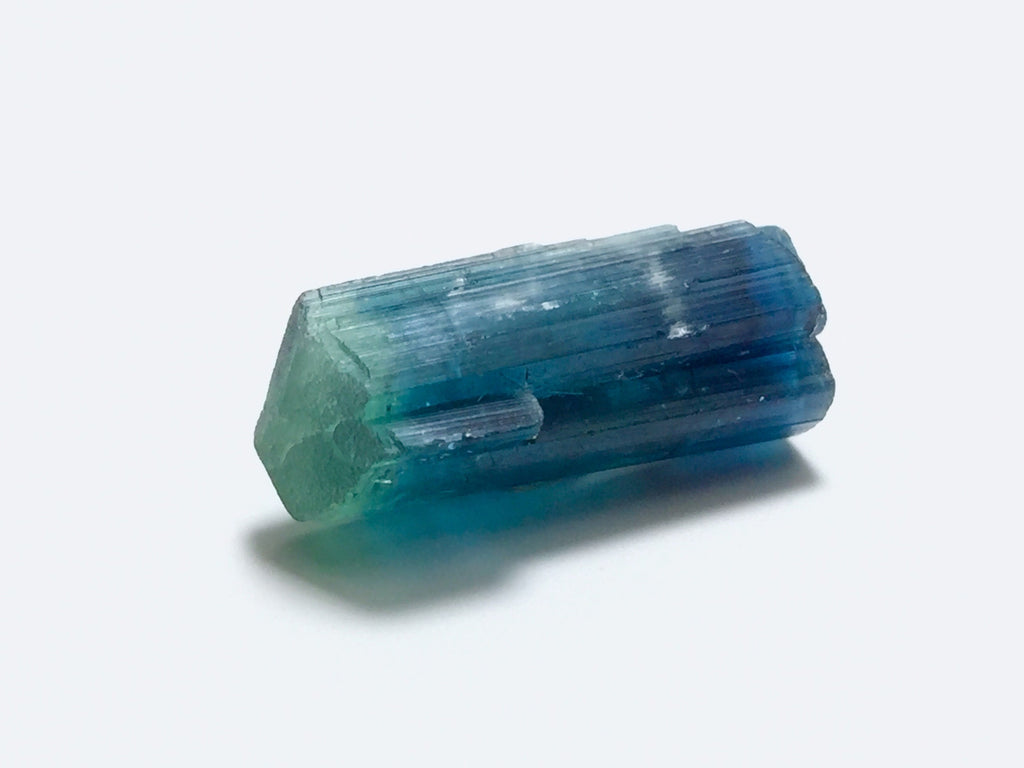Ink Blue Bi Colour Tourmaline Crystal