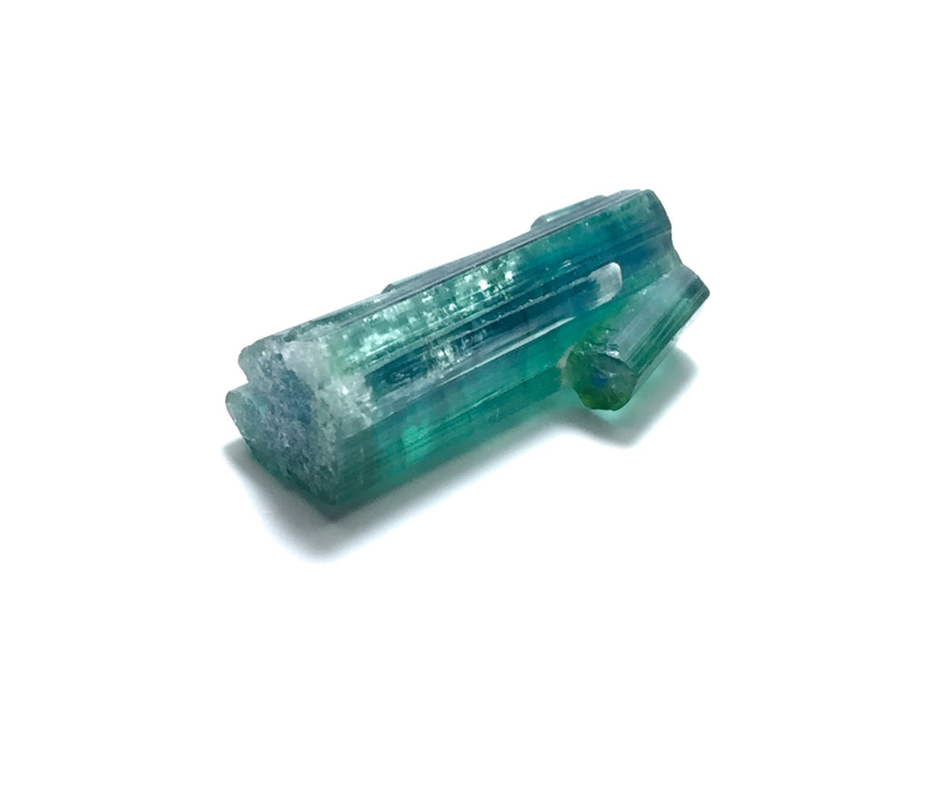 Blue Cap Bi Color Tourmaline Crystal
