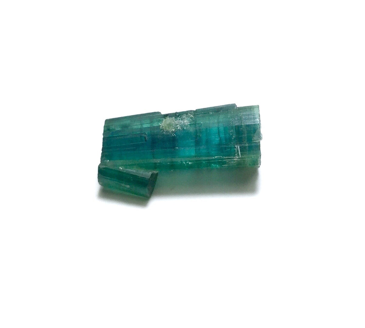 Blue Cap Bi Color Tourmaline Crystal