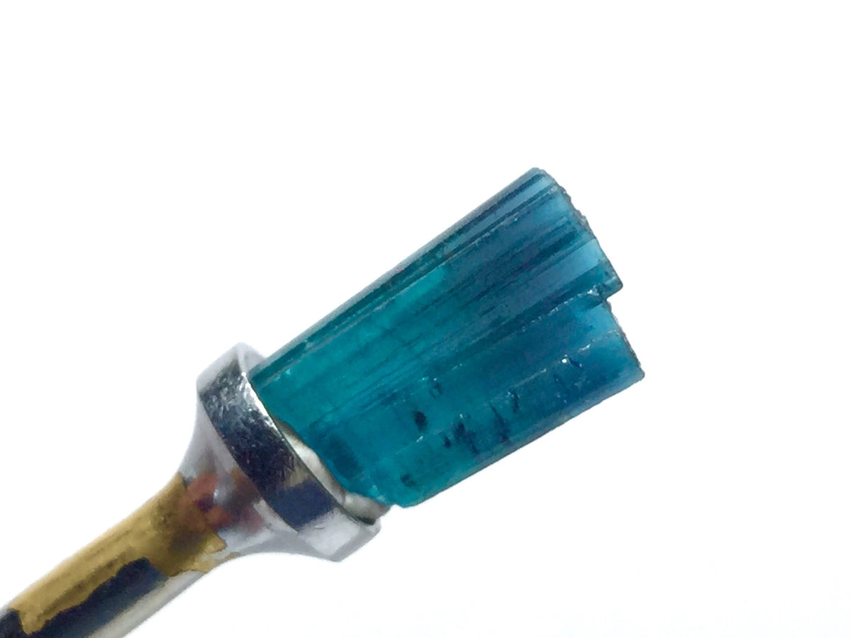 Ink Blue Tourmaline Crystal