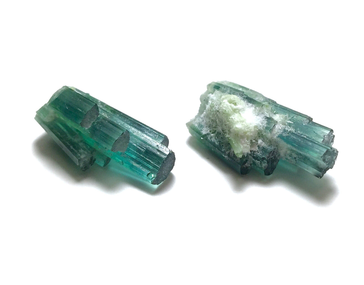 Natural Indicolite Tourmaline Specimen: Afghanistan Pech Mine, 12.6 Carat