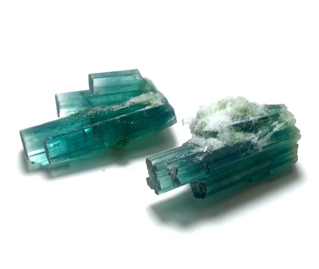 Natural Indicolite Tourmaline Specimen: Afghanistan Pech Mine, 12.6 Carat