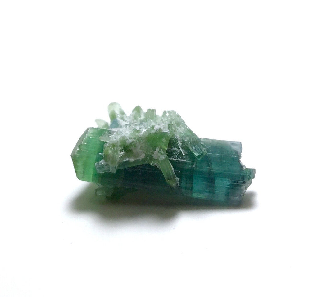 Bi-Color Tourmaline Specimen: 8.5 Carat Afghan Mineral