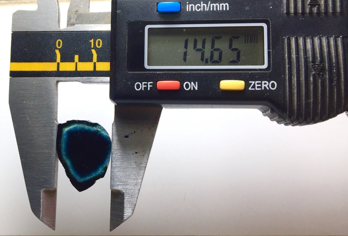 Blue Tourmaline Slice