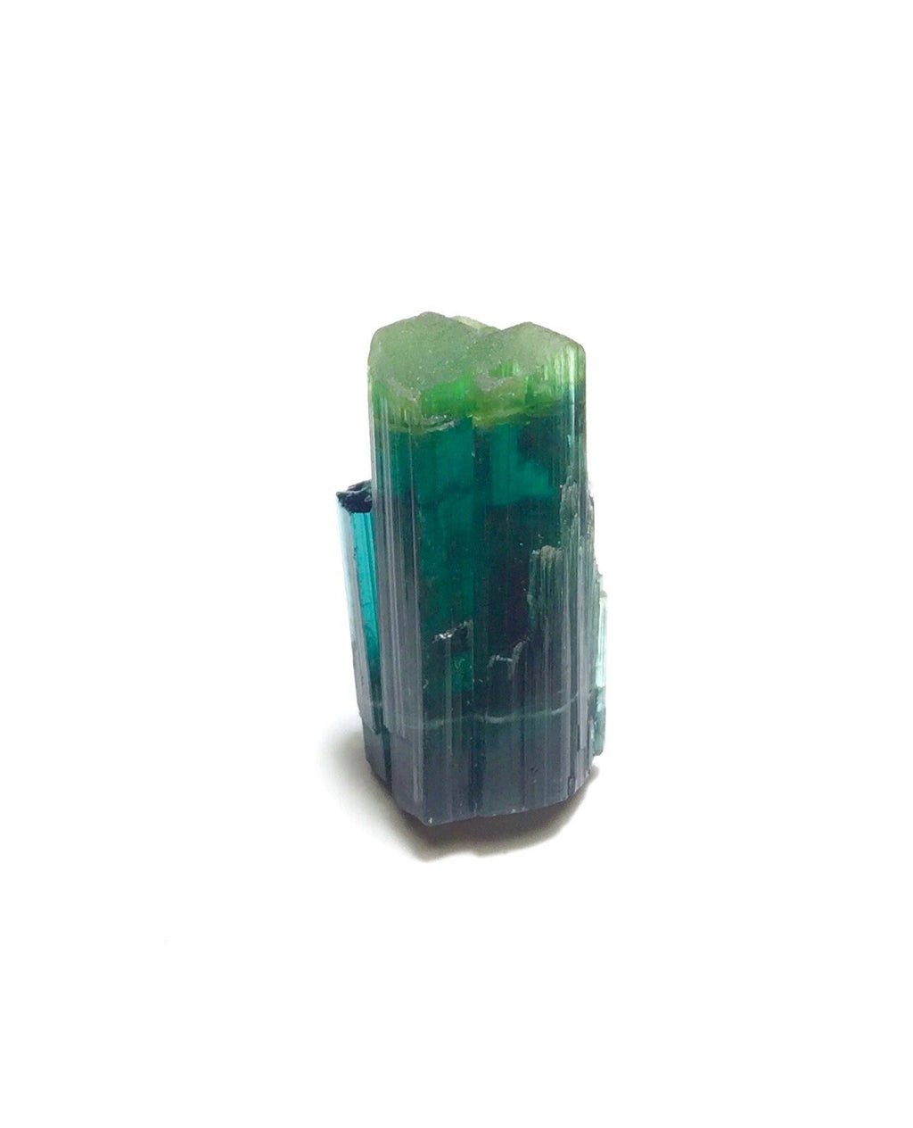 Bi-Color Tourmaline Specimen: 21.6 Carat Afghanistan Gemstone