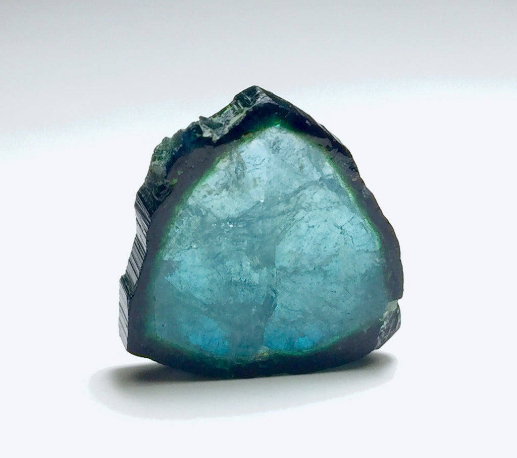 Blue Tourmaline Slice
