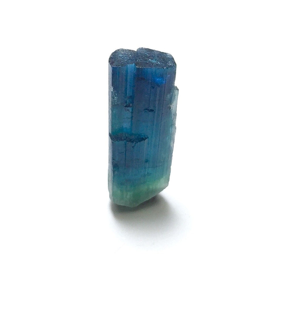 Ink Blue Bi Colour Tourmaline Crystal