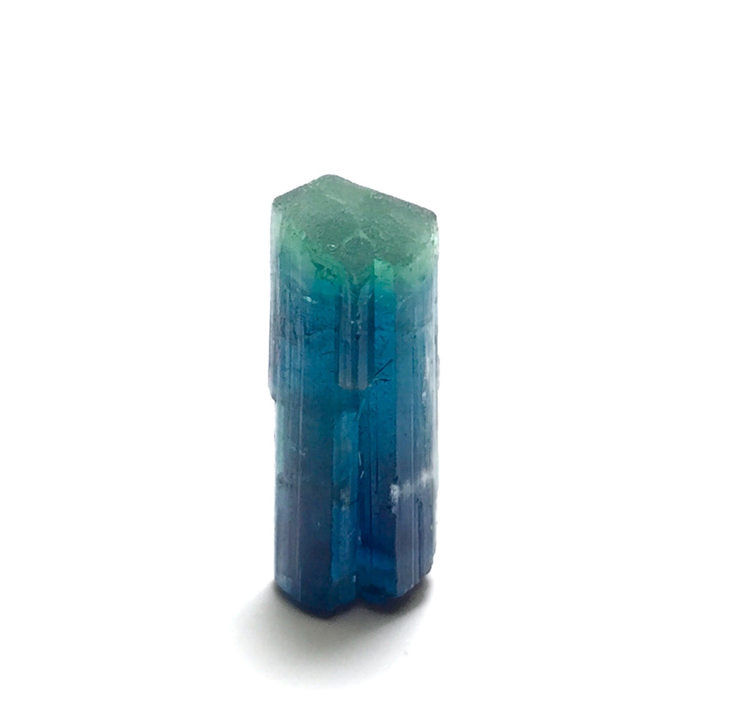 Ink Blue Bi Colour Tourmaline Crystal