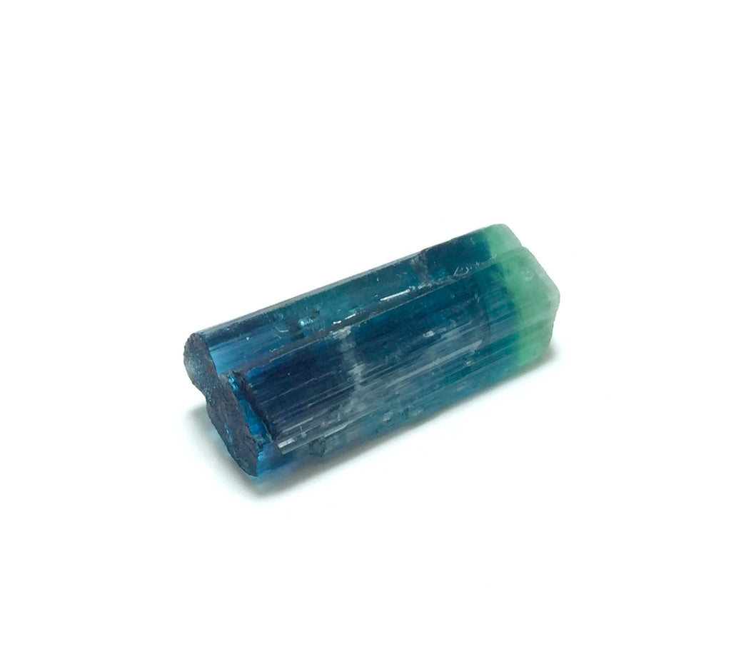 Ink Blue Bi Colour Tourmaline Crystal