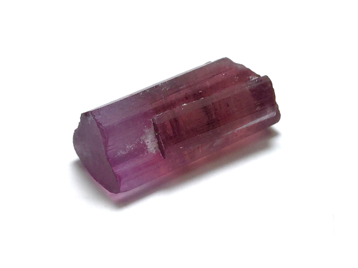Purple Cap Bi Color Terminated Tourmaline Crystal