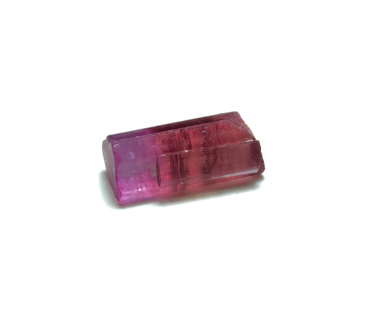 Purple Cap Bi Color Terminated Tourmaline Crystal