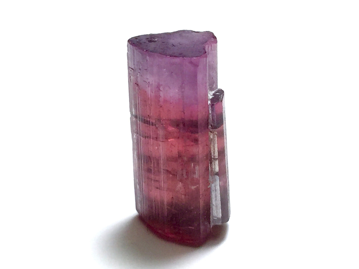 Purple Cap Bi Color Terminated Tourmaline Crystal