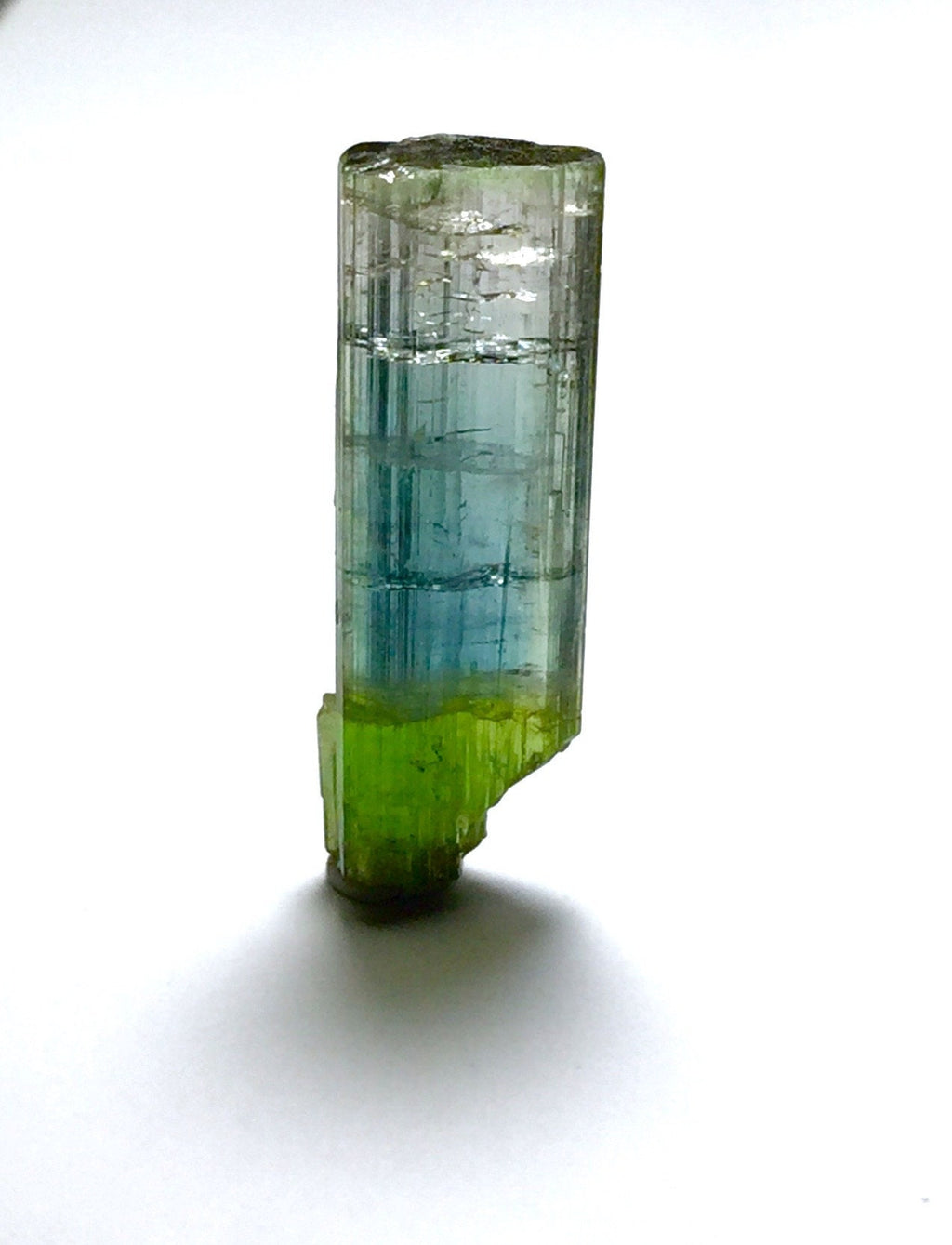 Double Terminated Tourmaline Specimen: 13.4 Carat, Afghanistan