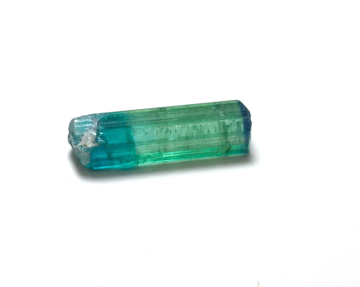 Bi Color Double Terminated Tourmaline Crystal