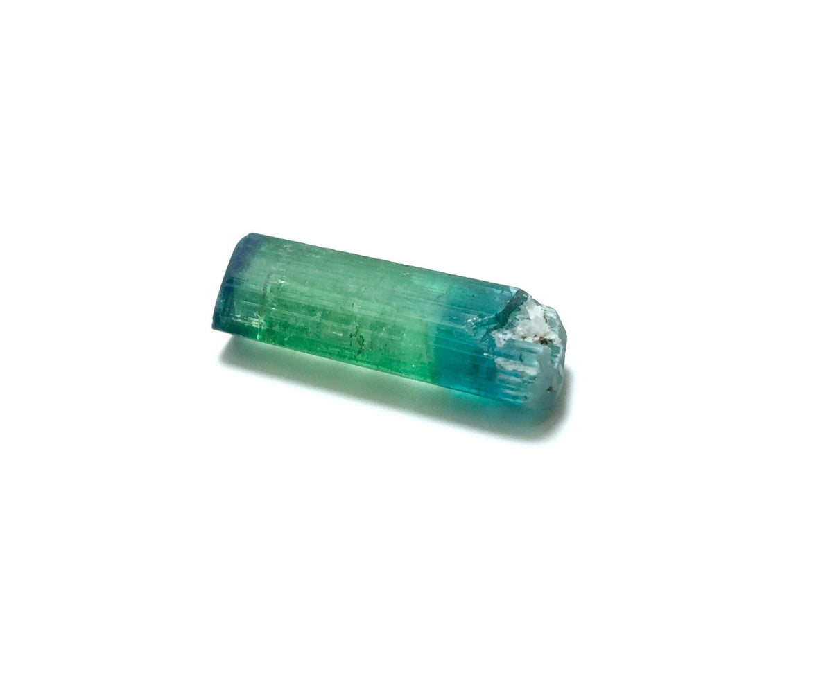 Bi Color Double Terminated Tourmaline Crystal