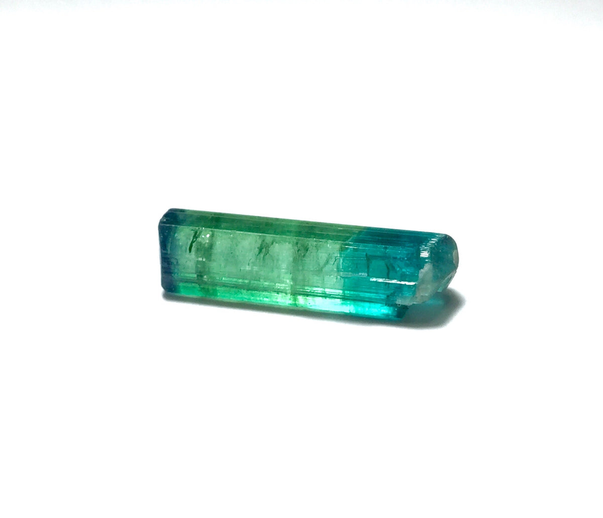 Bi Color Double Terminated Tourmaline Crystal