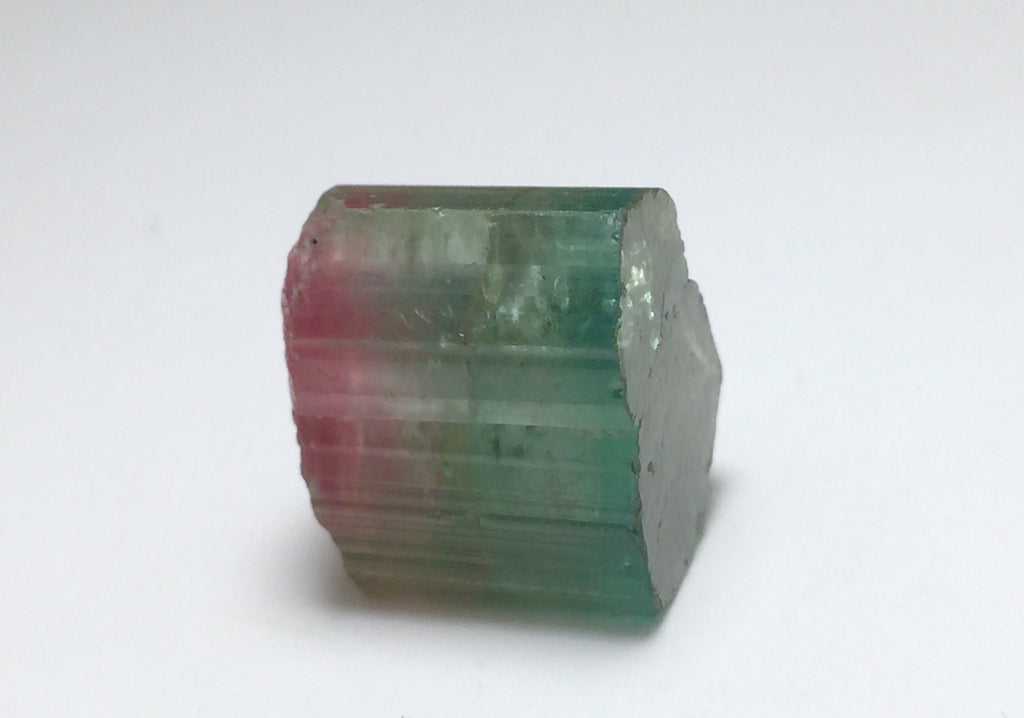 Watermelon Tourmaline Crystal: Natural Untreated Gemstone, Afghanistan, 24.8 Carat