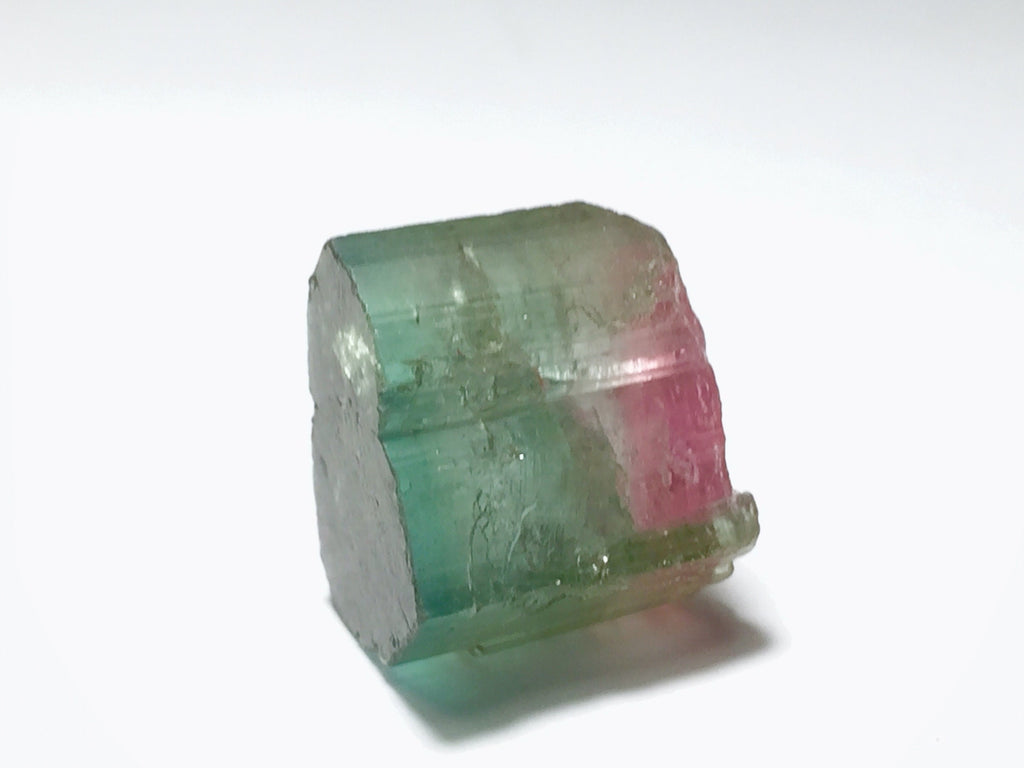 Watermelon Tourmaline Crystal: Natural Untreated Gemstone, Afghanistan, 24.8 Carat
