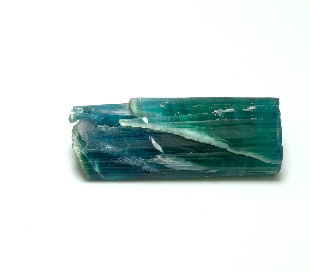 Indicolite Tourmaline Crystal Spray: Natural Blue Gemstone, Afghanistan