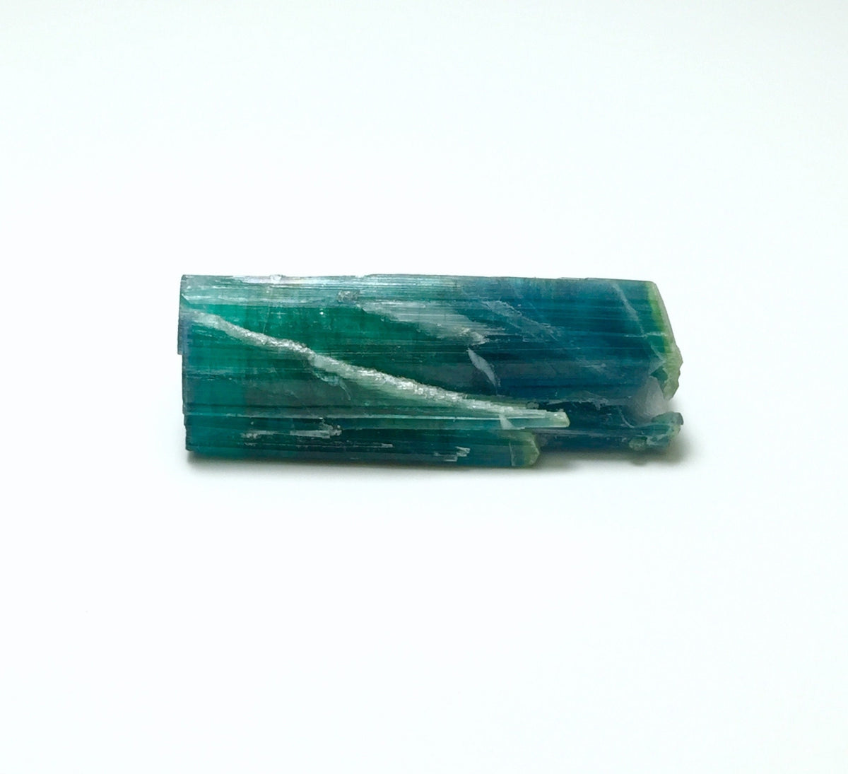 Indicolite Tourmaline Crystal Spray: Natural Blue Gemstone, Afghanistan