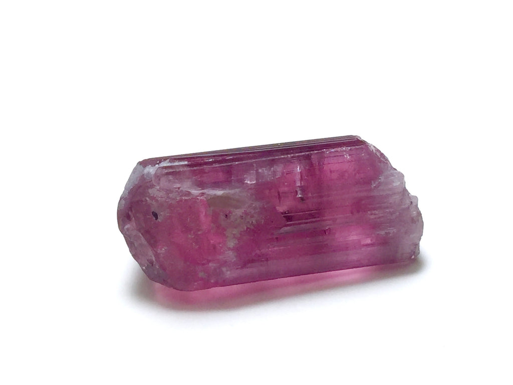 Hot Purple Cap Tourmaline Crystal
