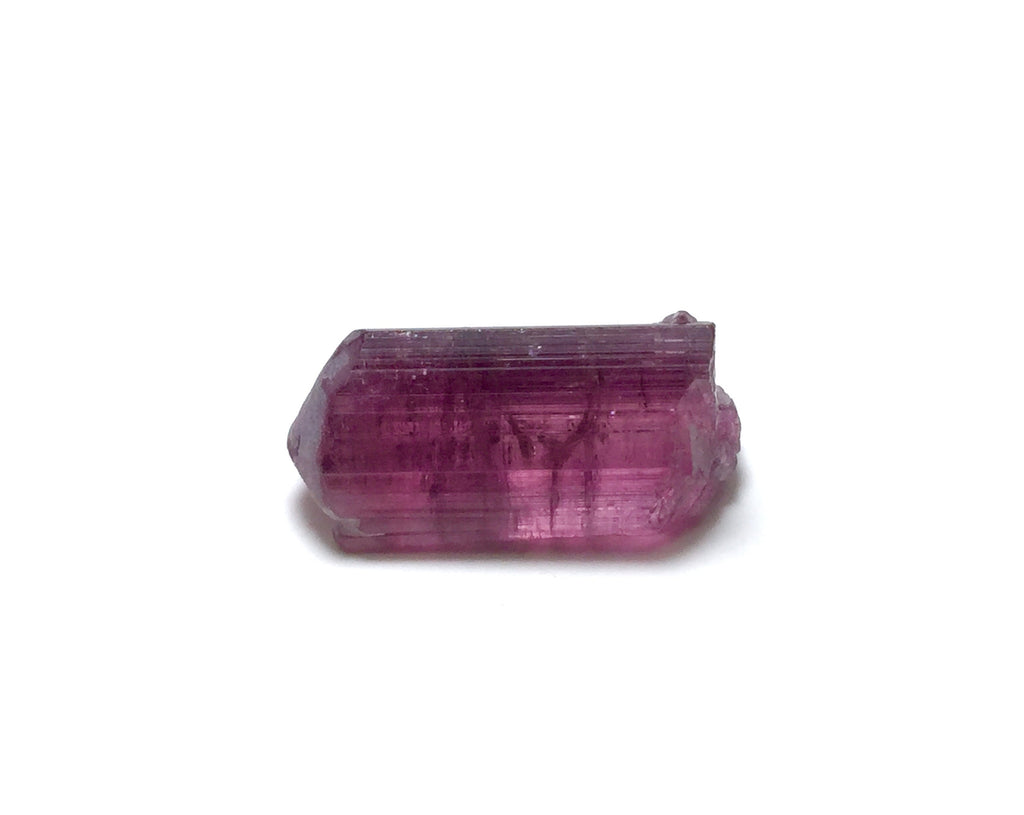 Hot Purple Cap Tourmaline Crystal