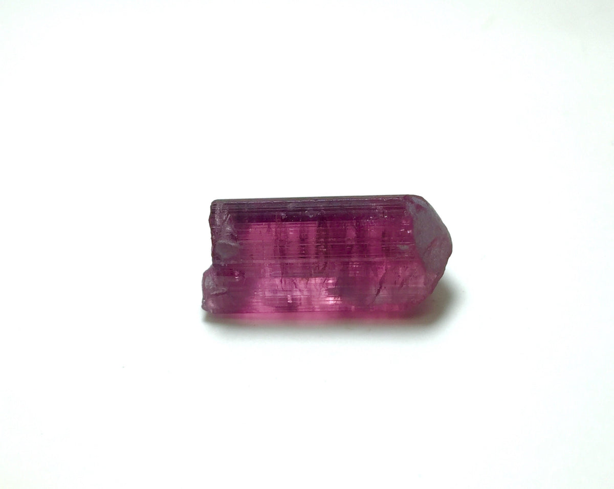 Hot Purple Cap Tourmaline Crystal