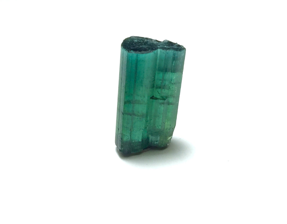 Indicolite Blue Cap DT Tourmaline Crystal