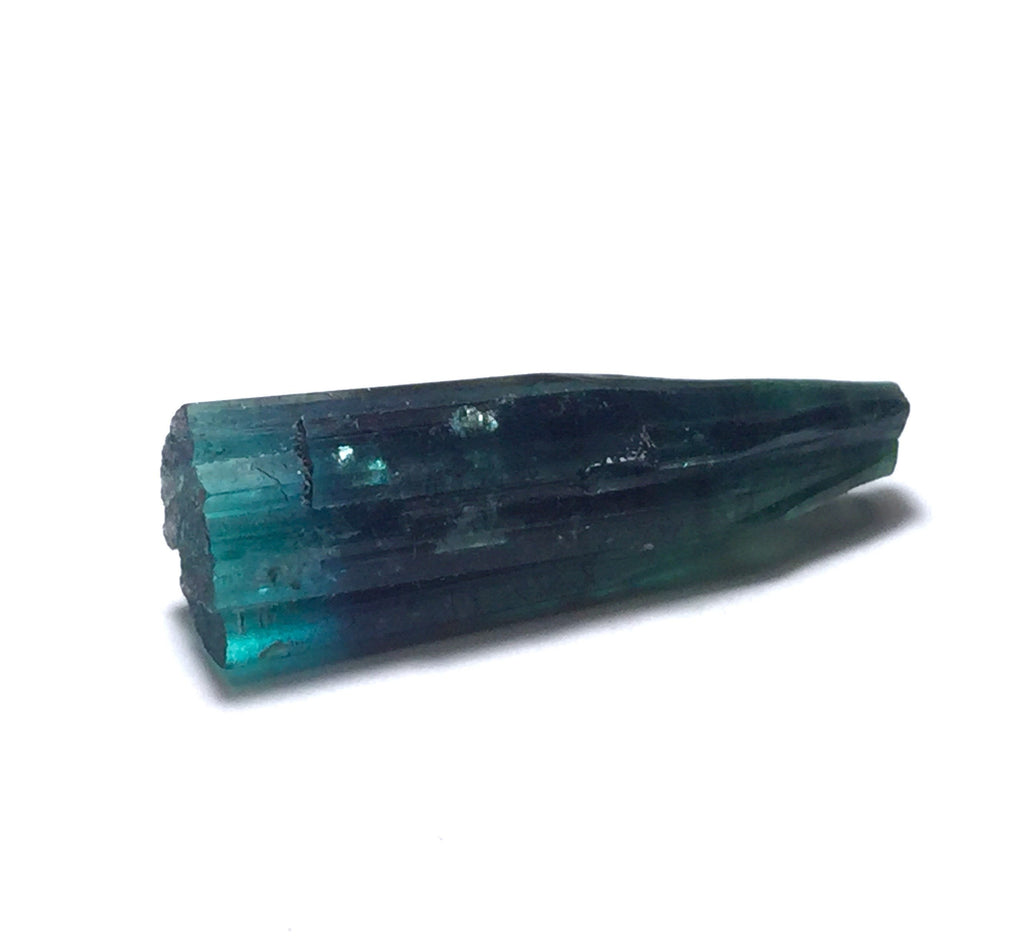 Stepwise Indicolite Tourmaline Crystals