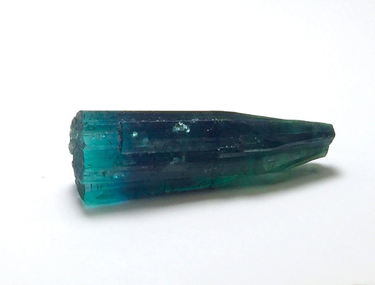 Stepwise Indicolite Tourmaline Crystals