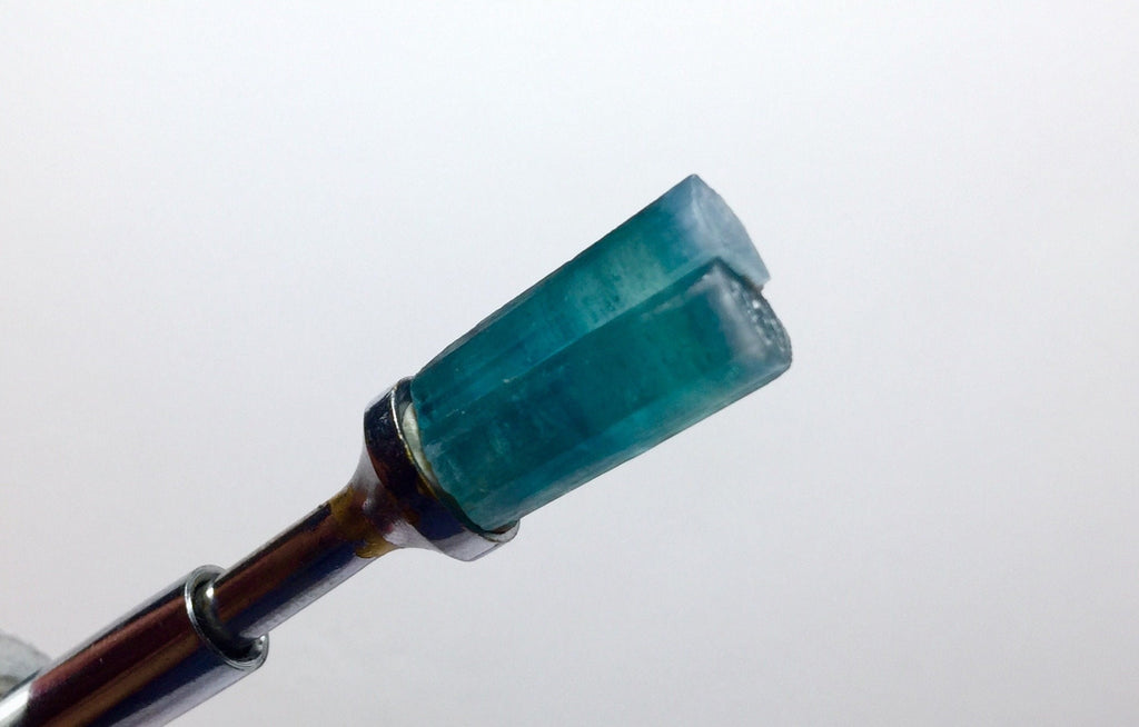 Sea Blue Tourmaline Crystal