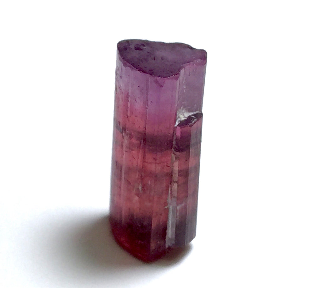 Purple Cap Bi Color Terminated Tourmaline Crystal