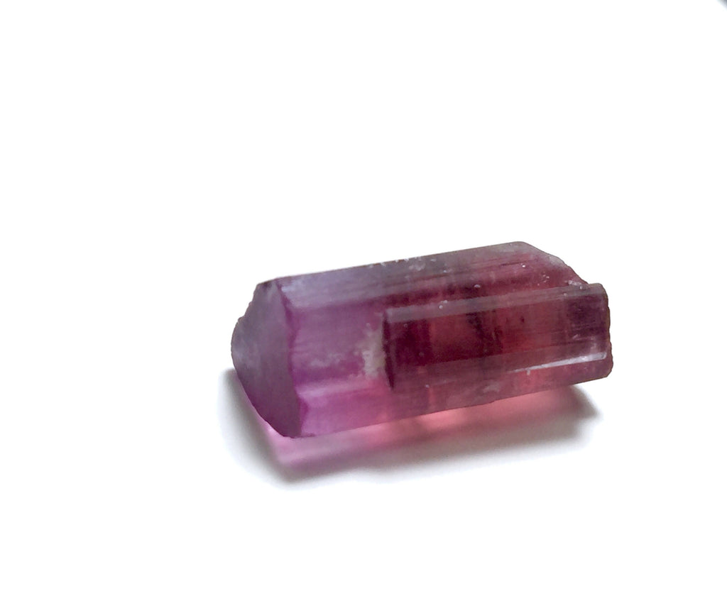 Purple Cap Bi Color Terminated Tourmaline Crystal