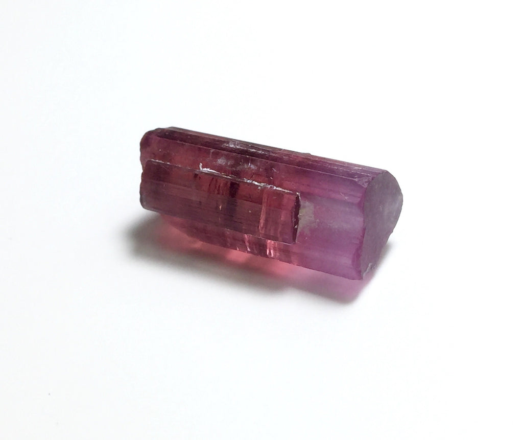 Purple Cap Bi Color Terminated Tourmaline Crystal