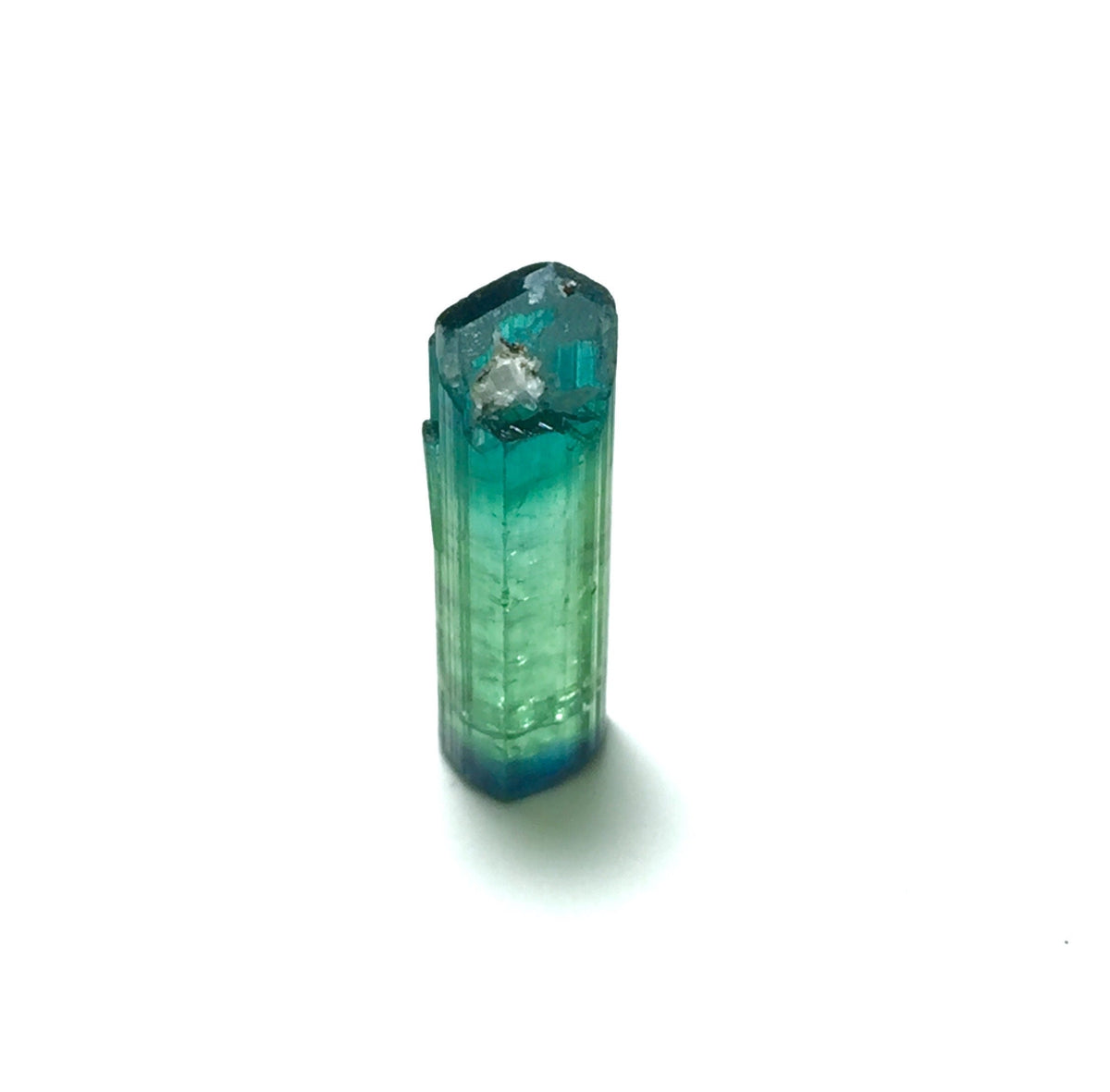 Bi Color Double Terminated Tourmaline Crystal
