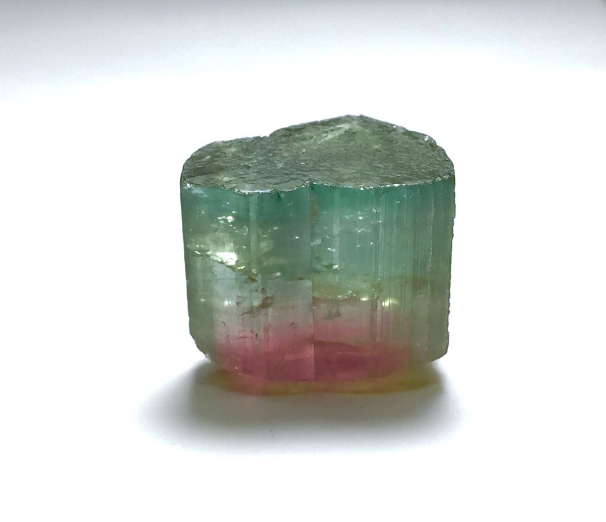 Watermelon Tourmaline Crystal: Natural Untreated Gemstone, Afghanistan, 24.8 Carat