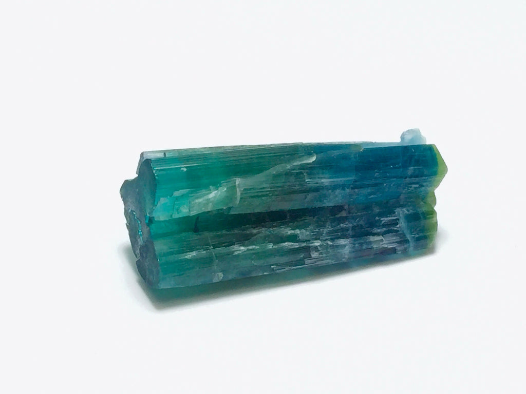 Indicolite Tourmaline Crystal Spray: Natural Blue Gemstone, Afghanistan