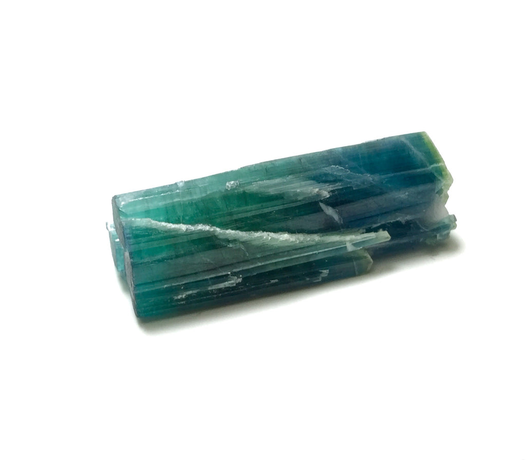 Indicolite Tourmaline Crystal Spray: Natural Blue Gemstone, Afghanistan