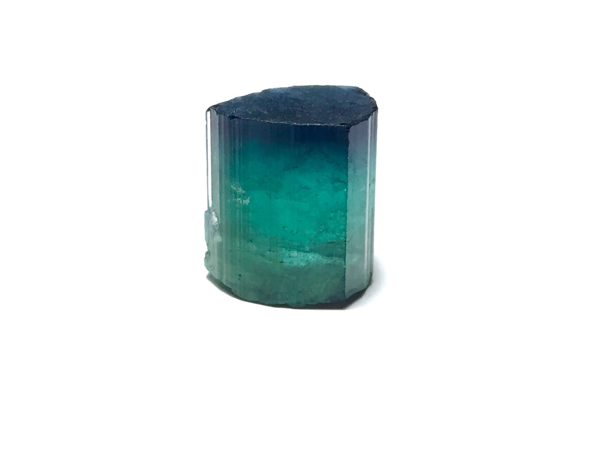 Blue Cap Tourmaline Crystal