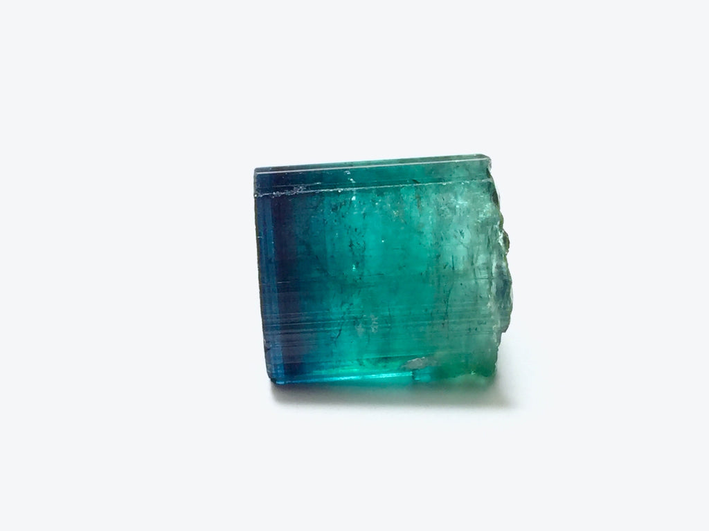 Blue Cap Tourmaline Crystal