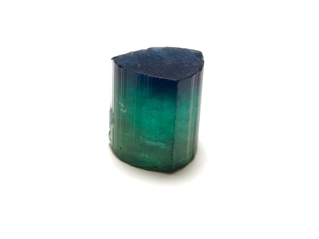 Blue Cap Tourmaline Crystal