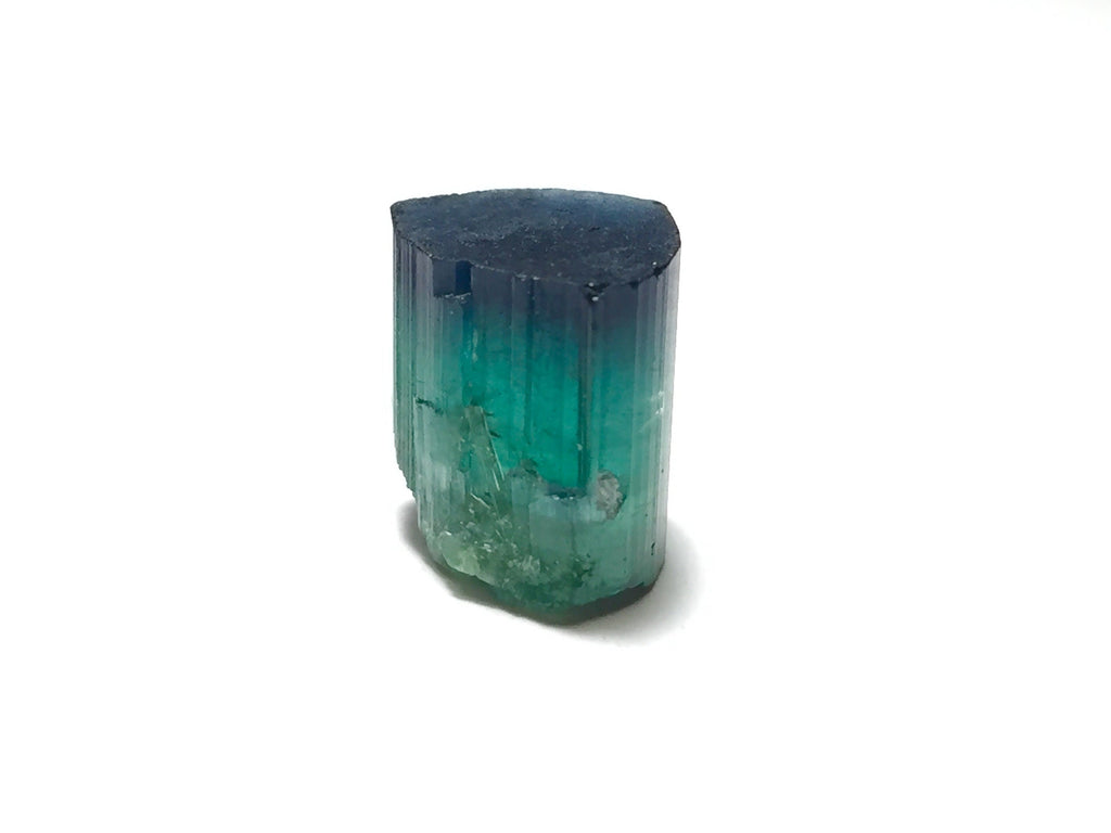 Blue Cap Tourmaline Crystal