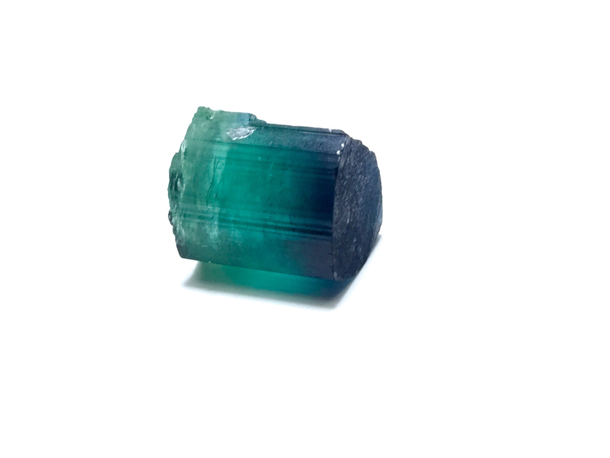 Blue Cap Tourmaline Crystal