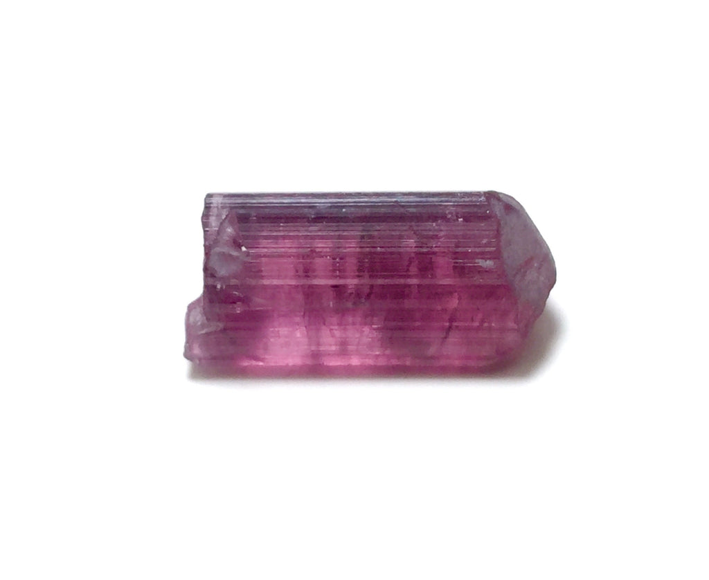 Hot Purple Cap Tourmaline Crystal